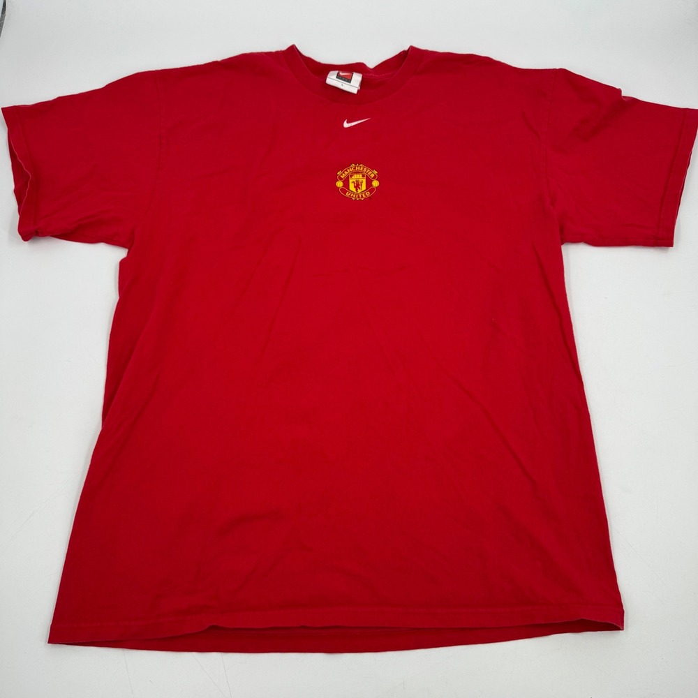 Vintage Nike Manchester United V.Nistelrooy‎ #10 Soccer Jersey L